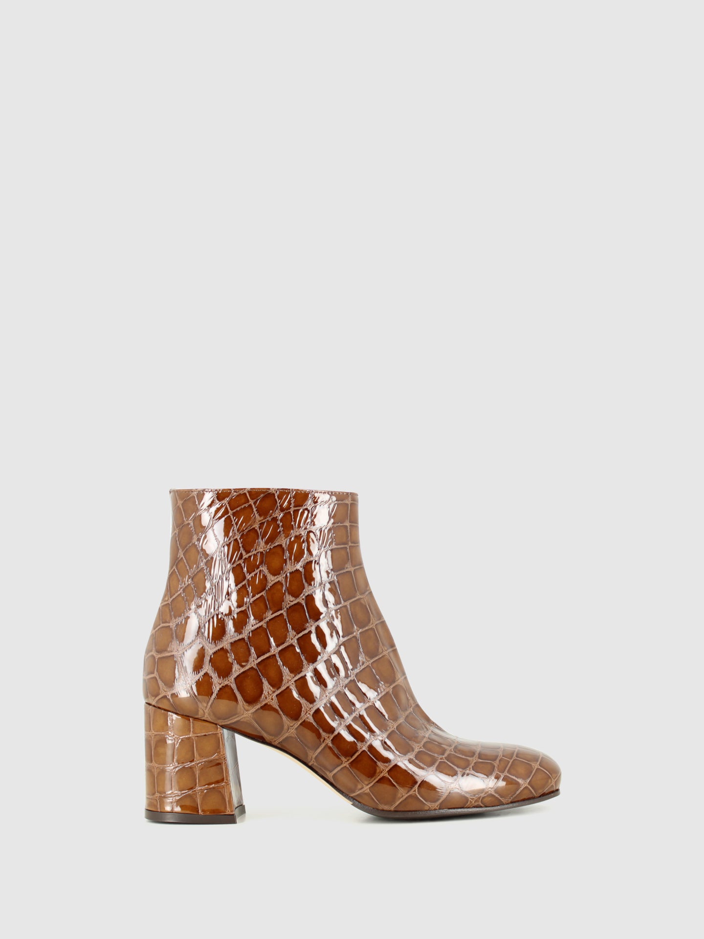 Le Silla Brown Zip Up Ankle Boots