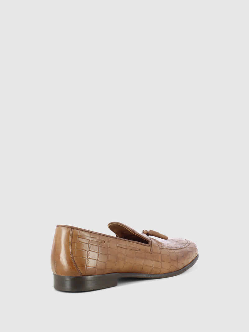 Boldano Brown Loafers Shoes