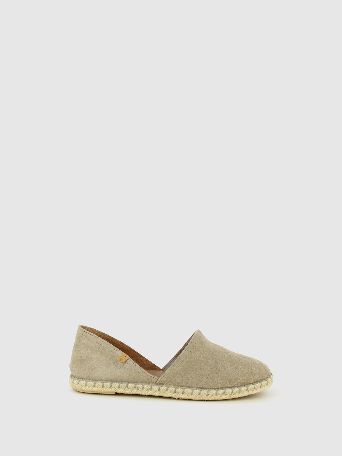 Verbenas Taupe Flat Espadrilles