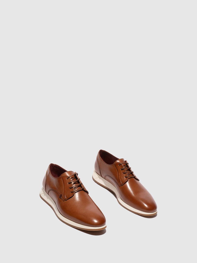 Boldano Brown Lace-up Shoes