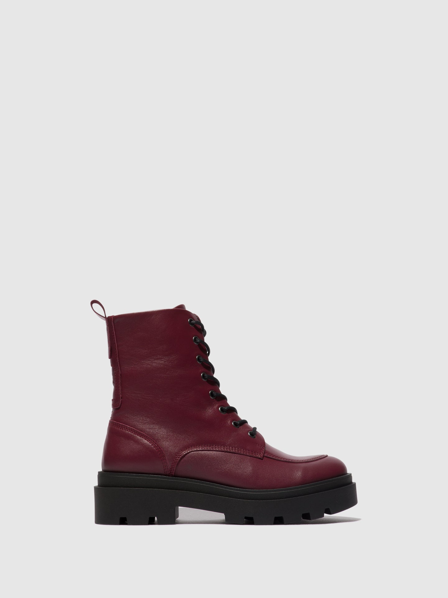 Fly London Lace-up Ankle Boots JAYE878FLY WINE