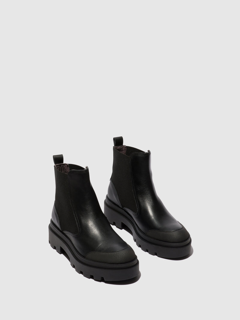 Fly London Chelsea Ankle Boots JEBA879FLY BLACK