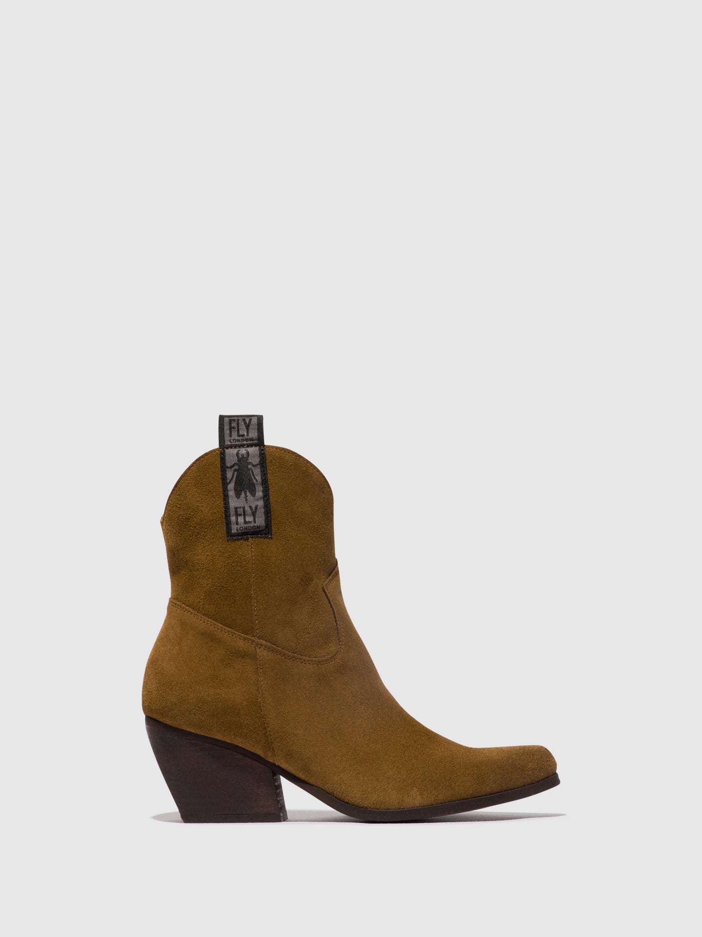 Fly London Zip Up Ankle Boots TABB905FLY CAMEL