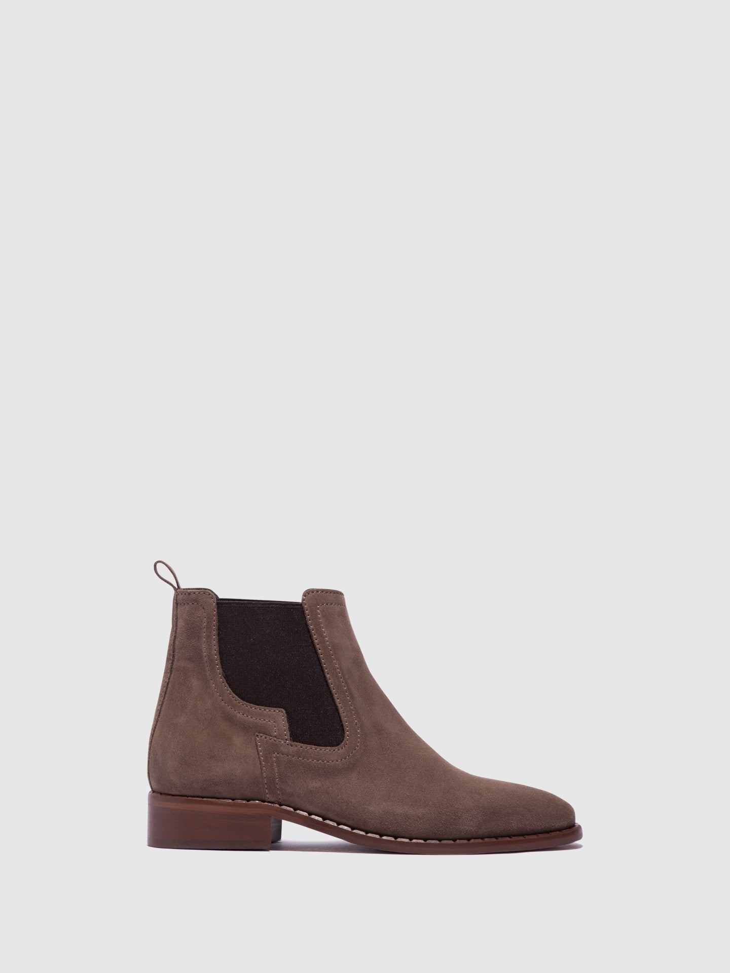 Foreva Taupe Chelsea Ankle Boots