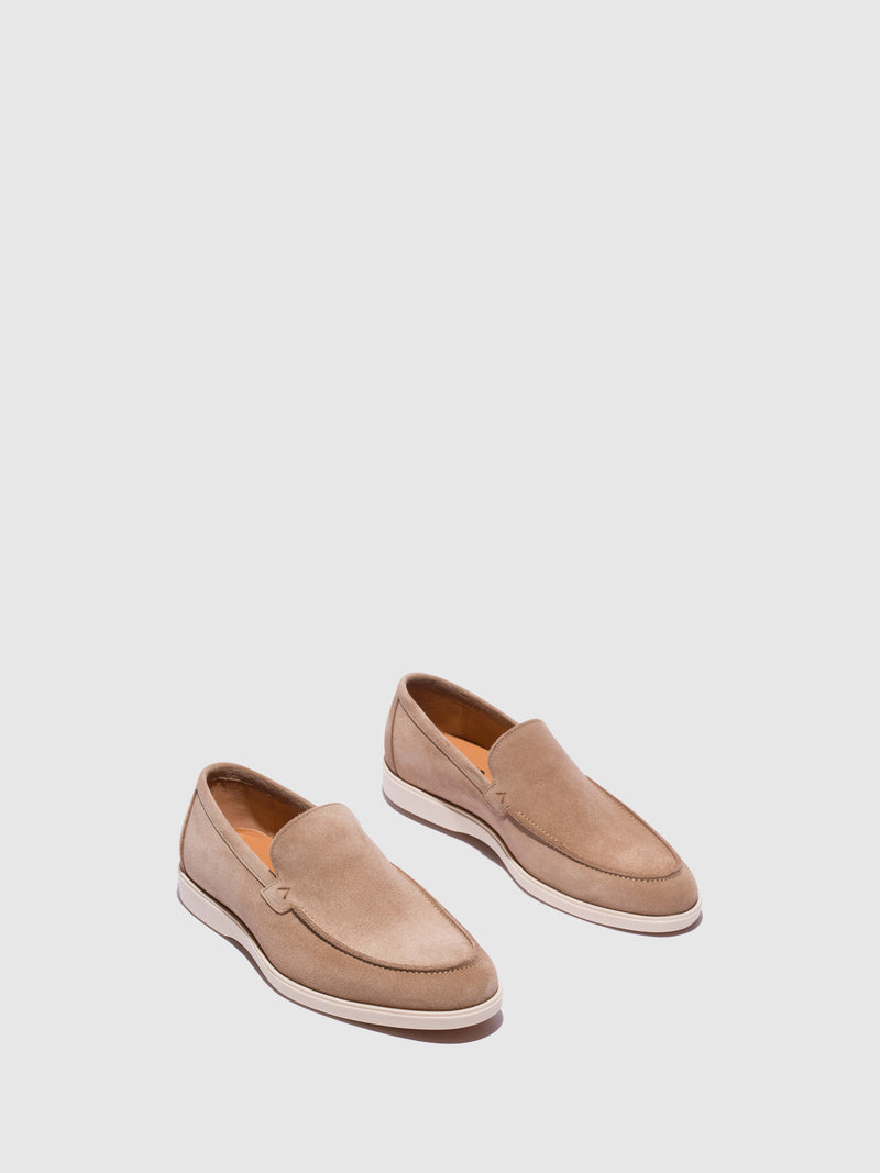 Foreva Taupe Snaffle Loafers