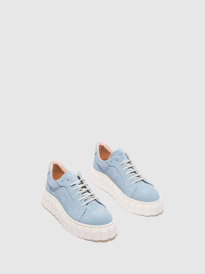 Fungi Blue Lace-up Trainers