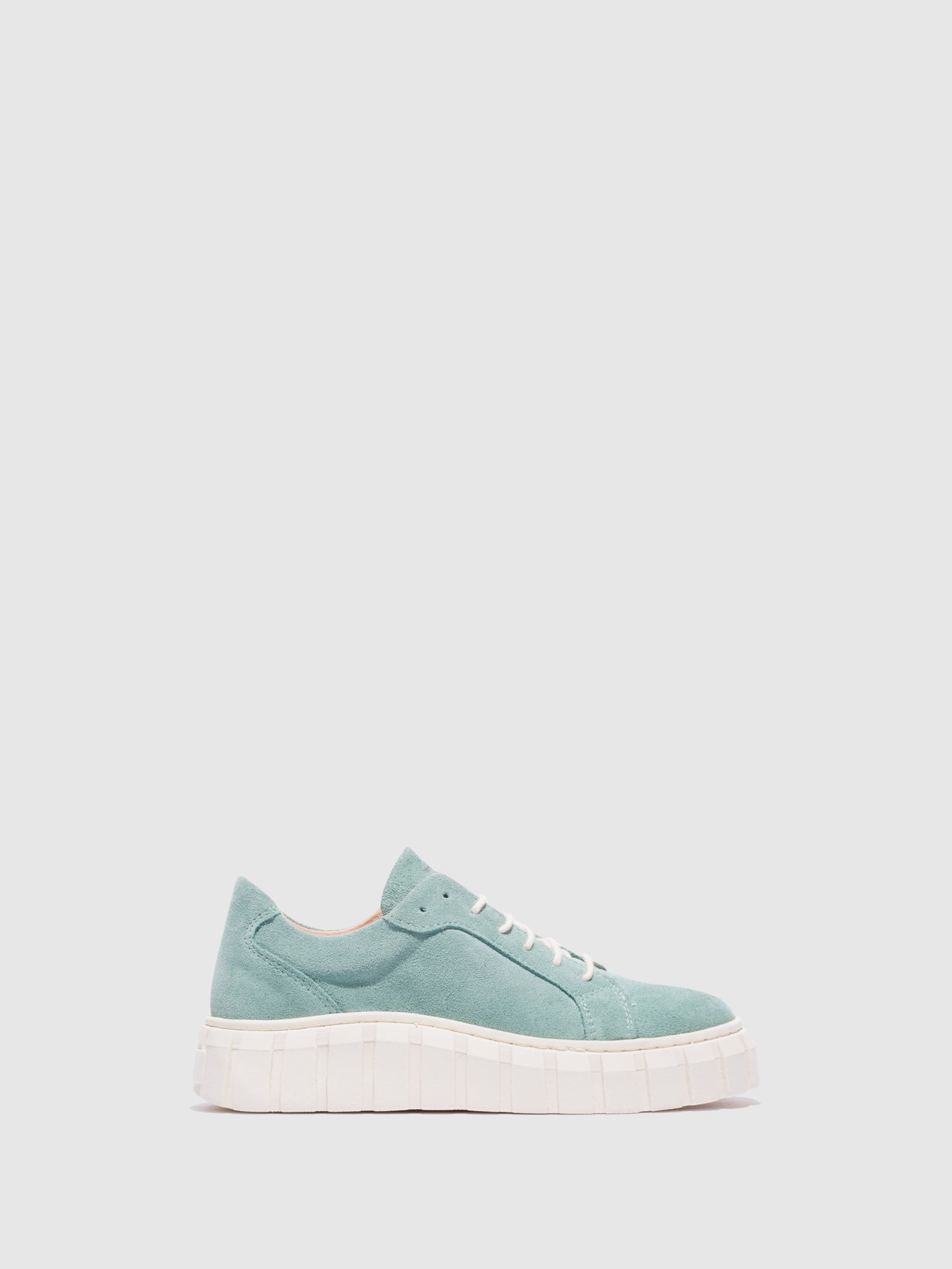 Fungi Green Lace-up Trainers