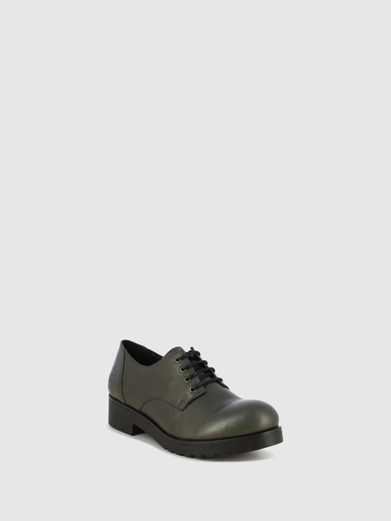 Fly London Gray Lace-up Shoes