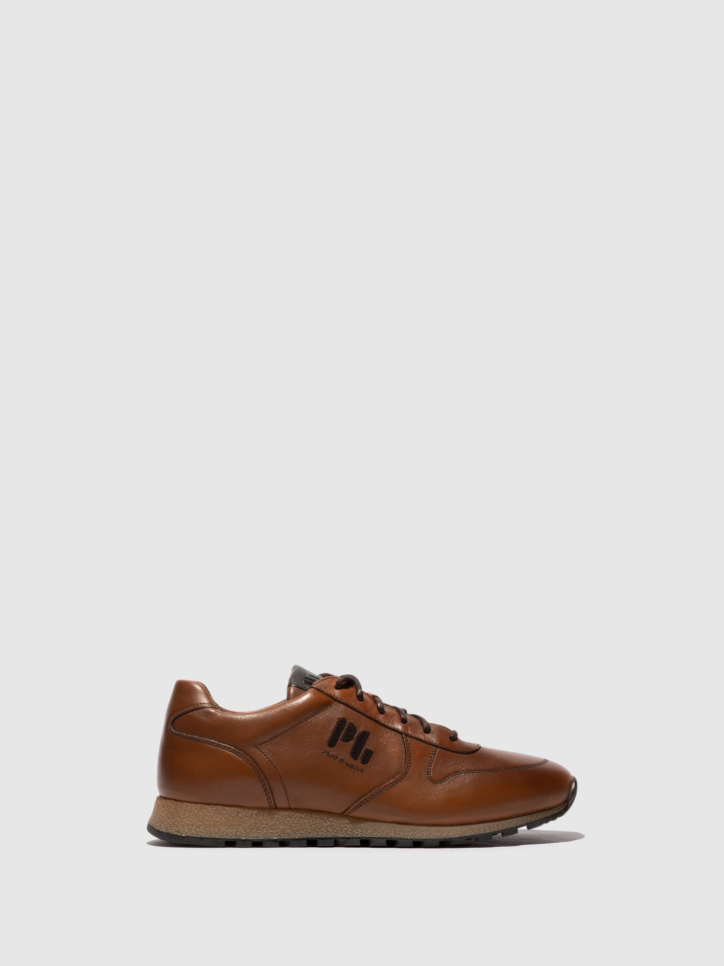 Pius Gabor Cognac Lace-up Trainers