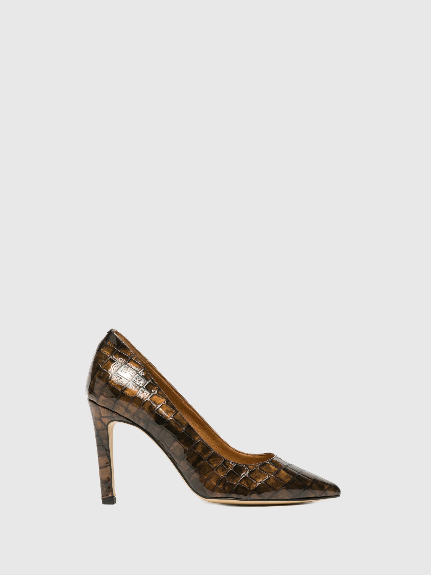 Sofia Costa Brown Pointed Toe Shoes