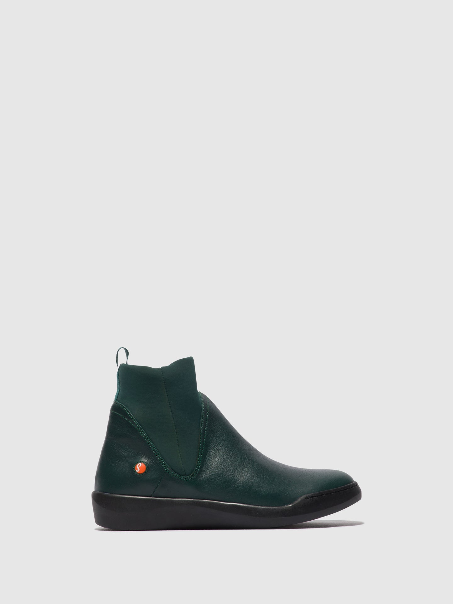 Softinos Slip-on Ankle Boots BETH655SOF Forest Green