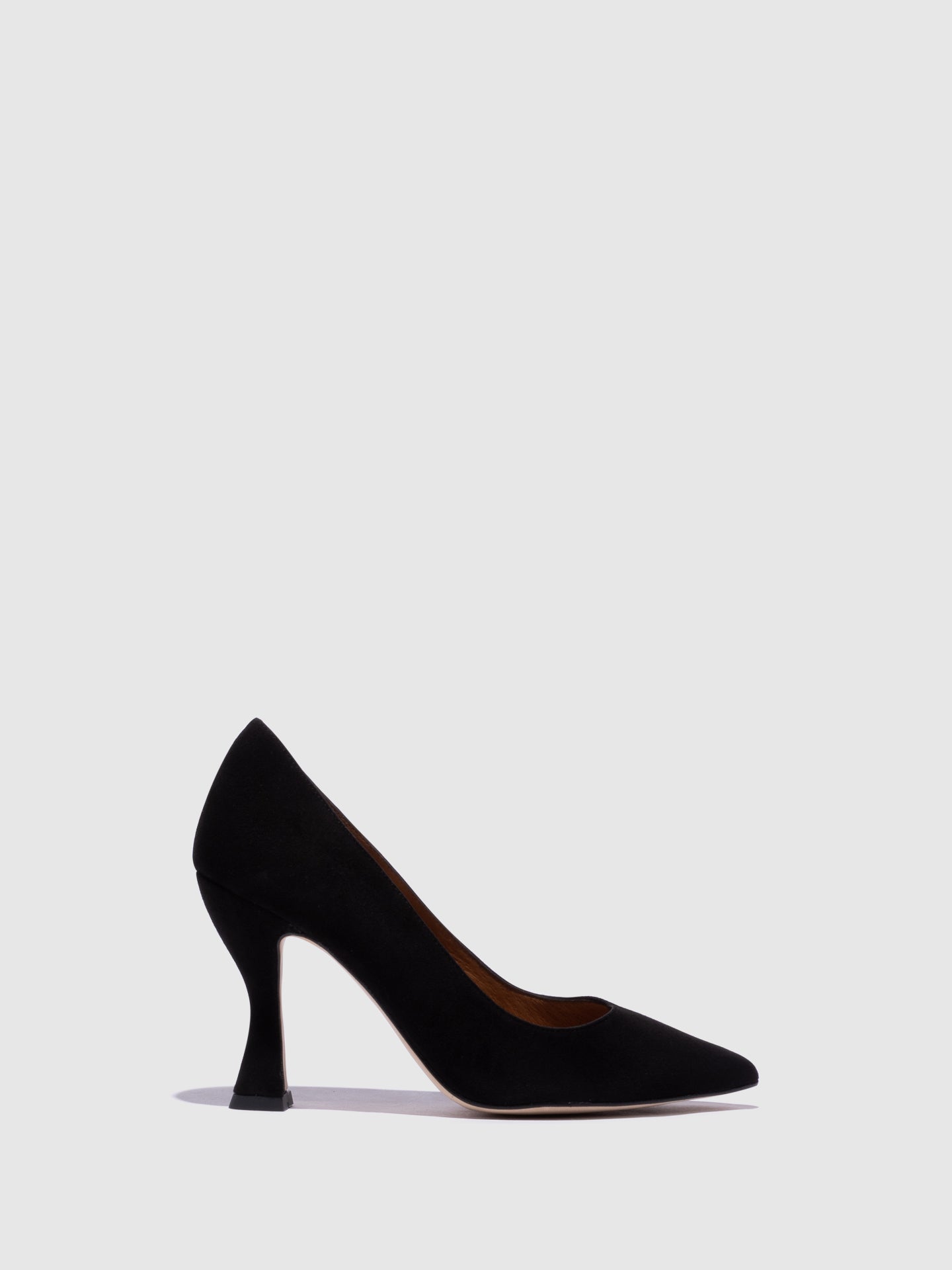 Sofia Costa Black Stiletto Shoes