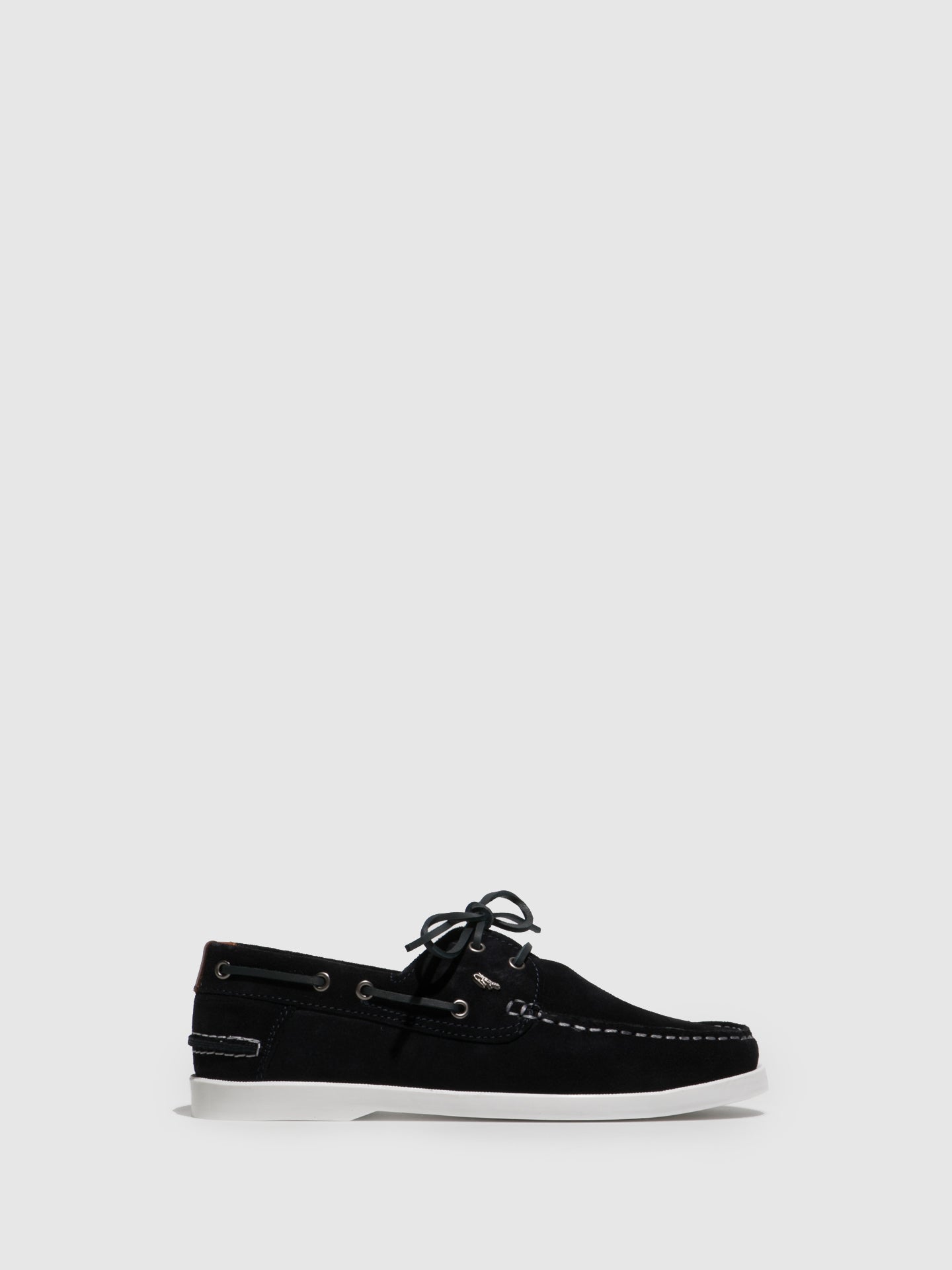 Lagarto Navy Lace-up Shoes