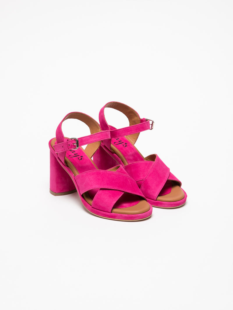 Clay's Pink Heel Sandals