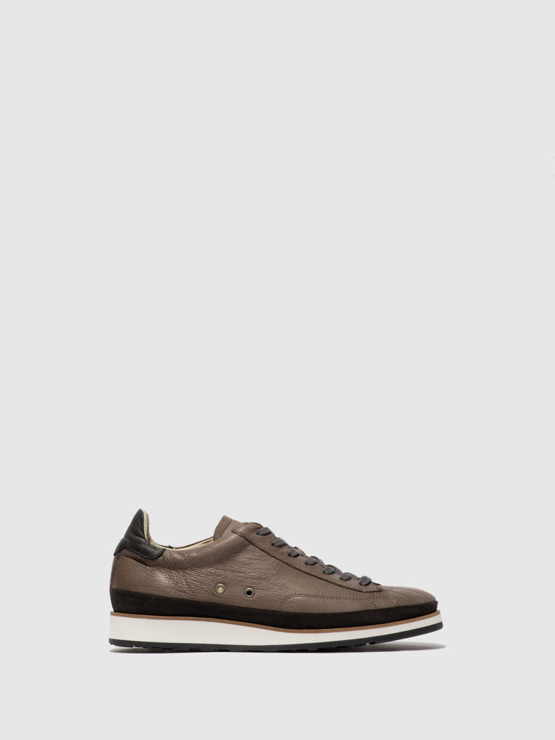 Fly London Lace-up Shoes JOMA702FLY BIO/OIL SUEDE LT. GREY/DIESEL (BLACK)