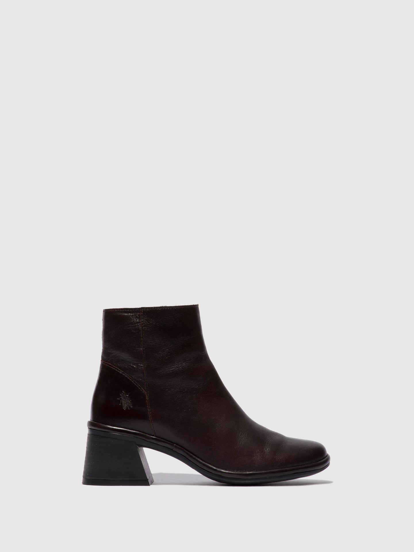 Fly London Zip Up Ankle Boots LAPA522FLY COLUMBIA WINE