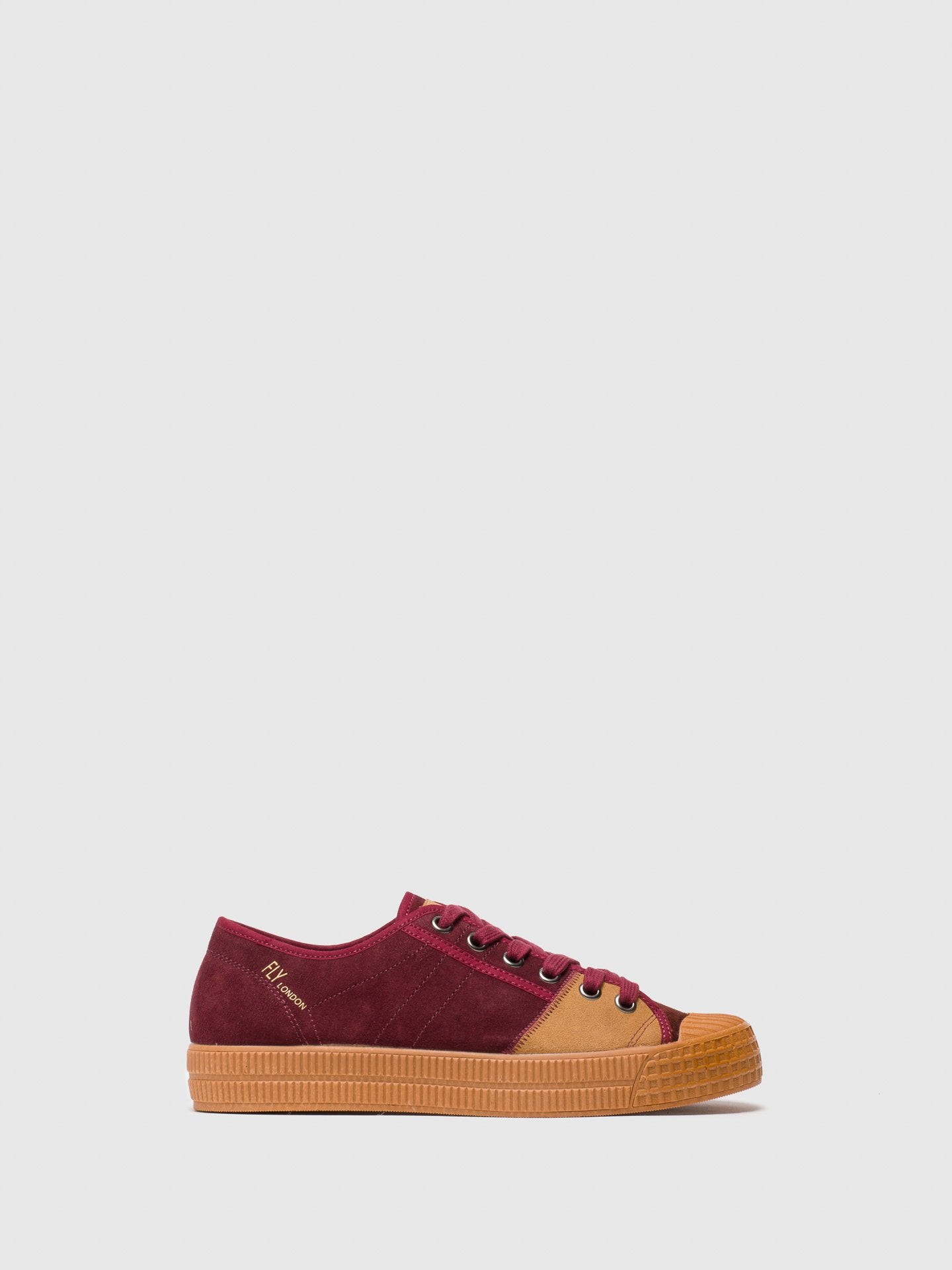 Fly London DarkRed Low-Top Trainers