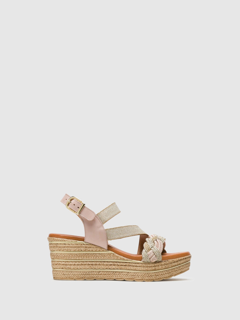 Foreva Beige Buckle Sandals