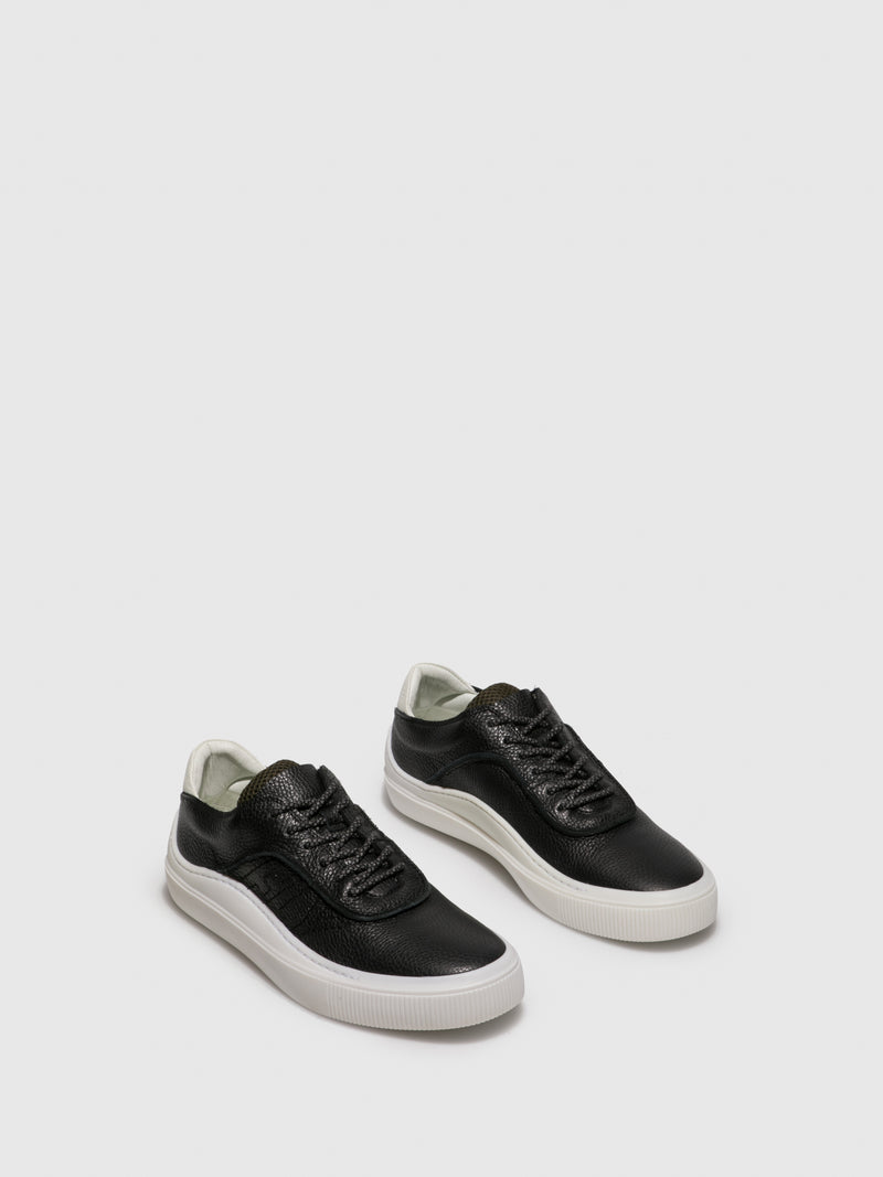 Fly London Black Lace-up Trainers