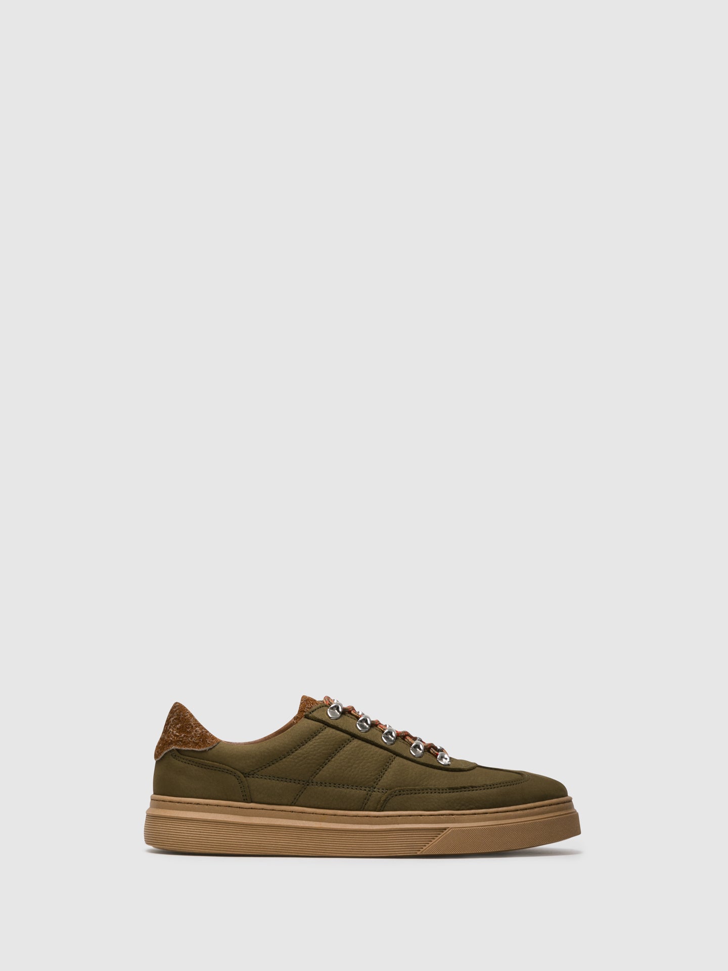 Foreva Khaki Lace-up Shoes