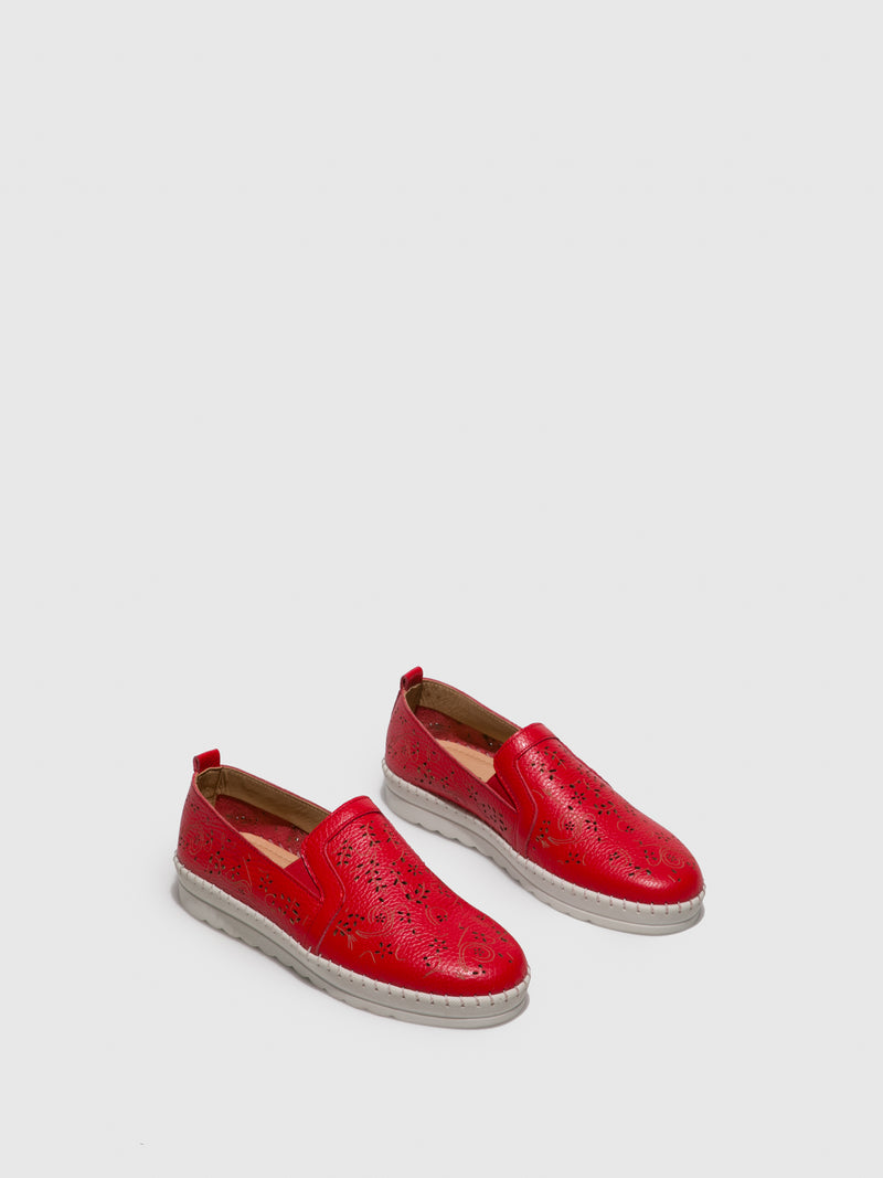 Foreva Red Slip-on Shoes