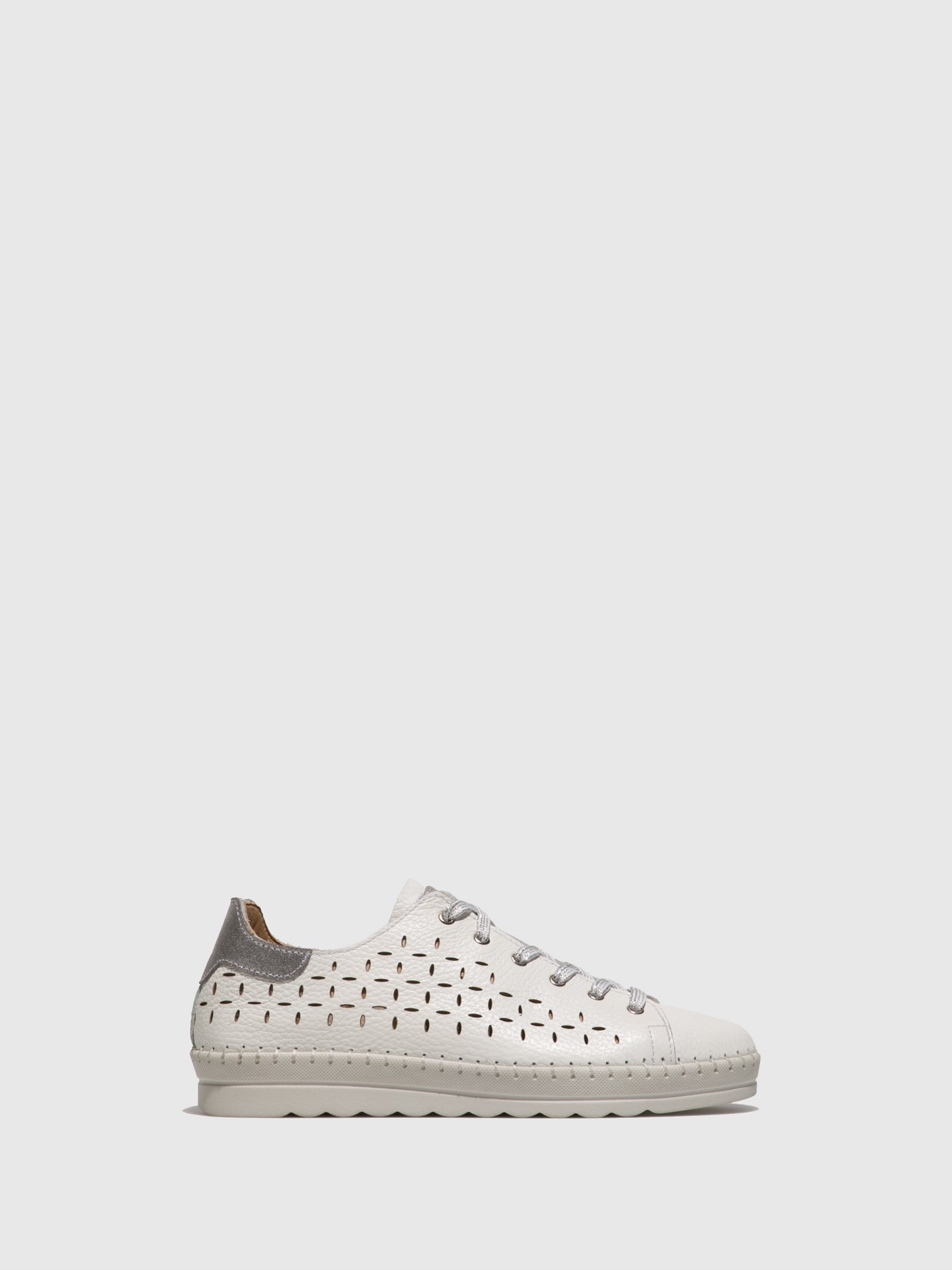 Foreva White Lace-up Shoes