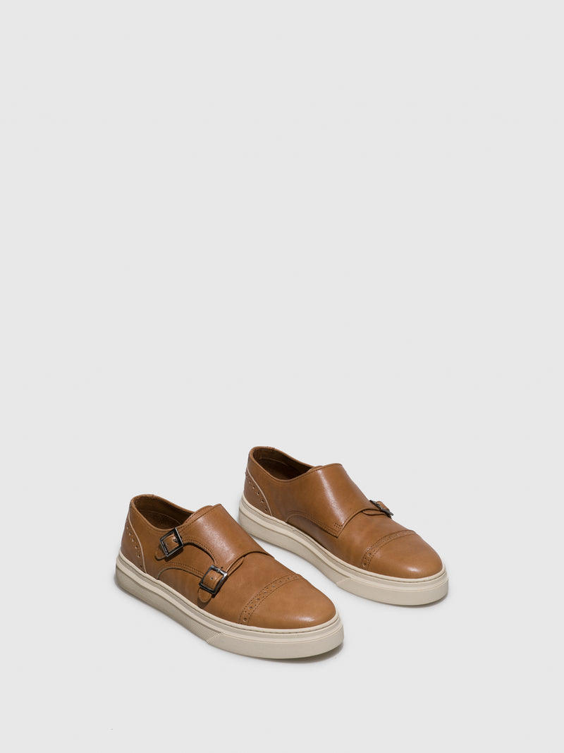Fungi Camel Buckle Shoes