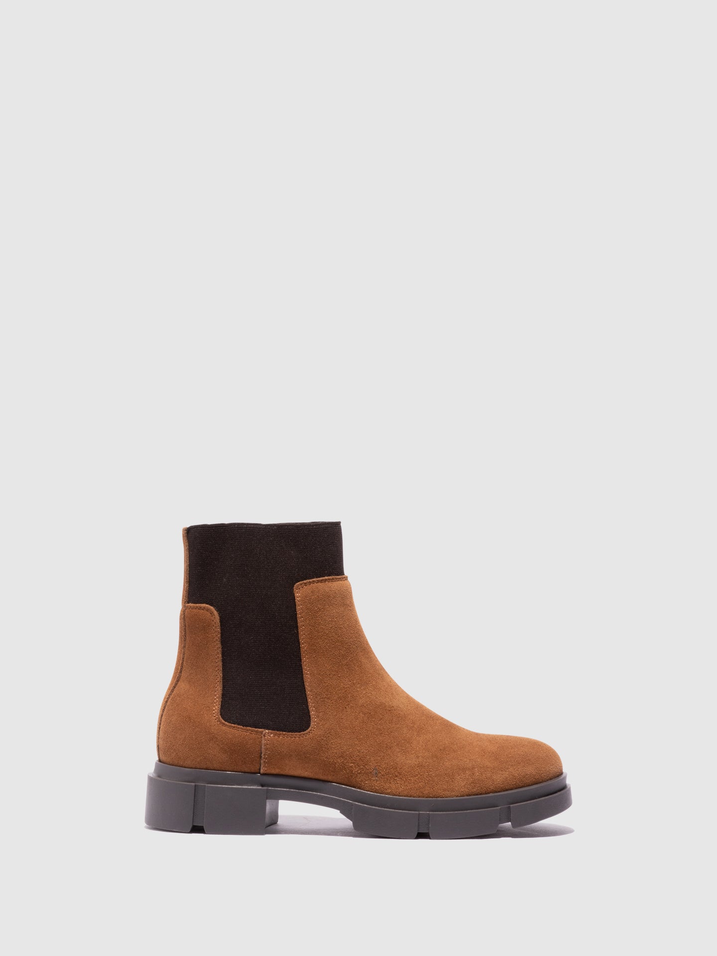 Fungi Camel Chelsea Ankle Boots