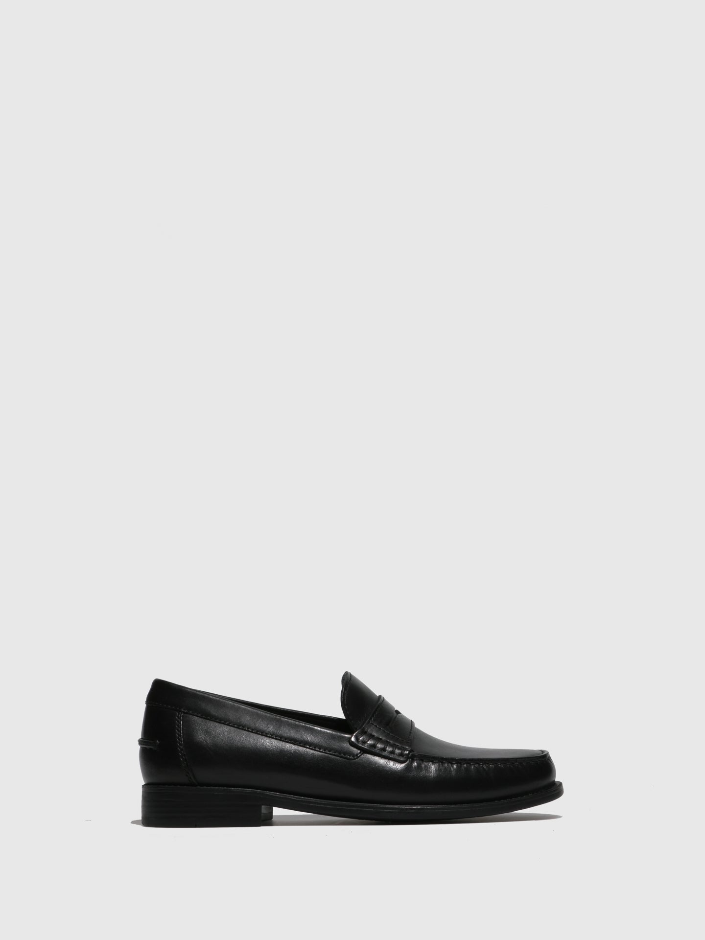 Geox Black Loafers Shoes