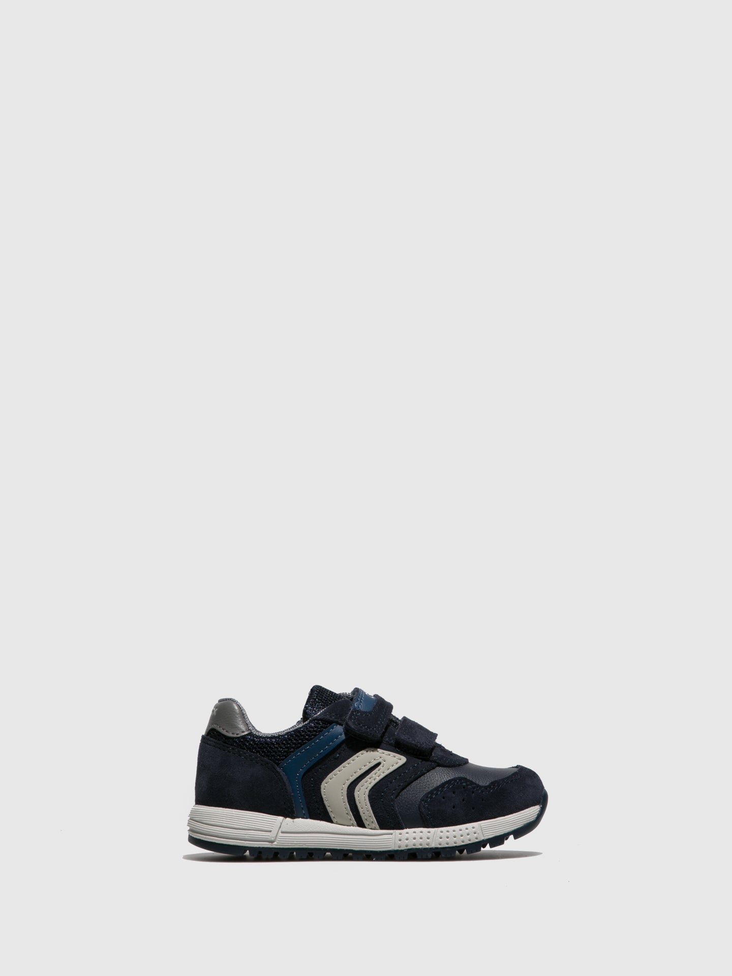 Geox Navy Lace-up Trainers