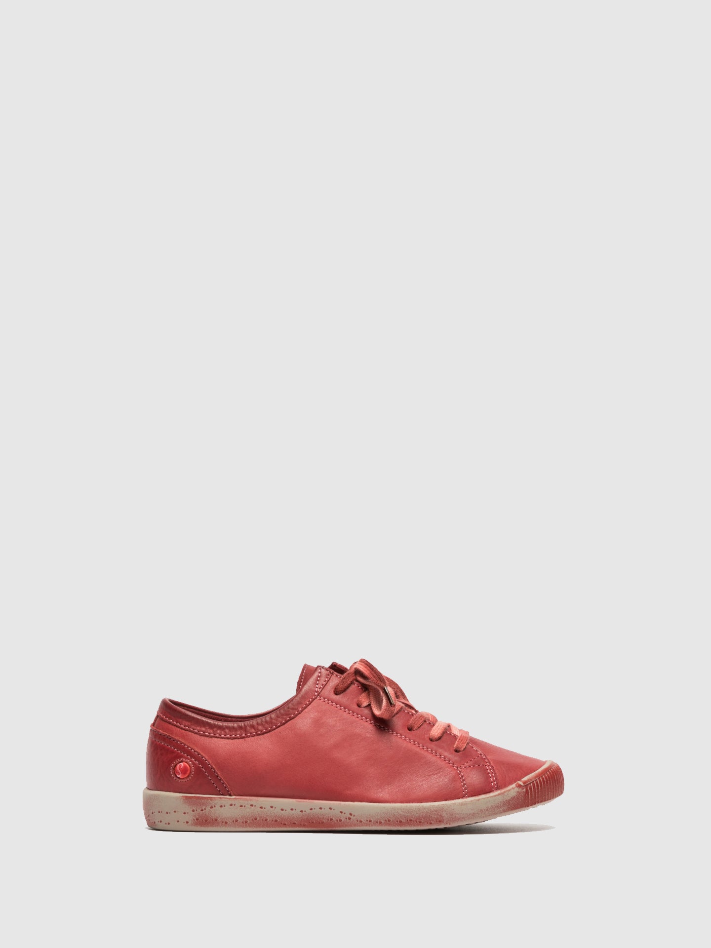 Softinos Lace-up Trainers ISLA SCARLET