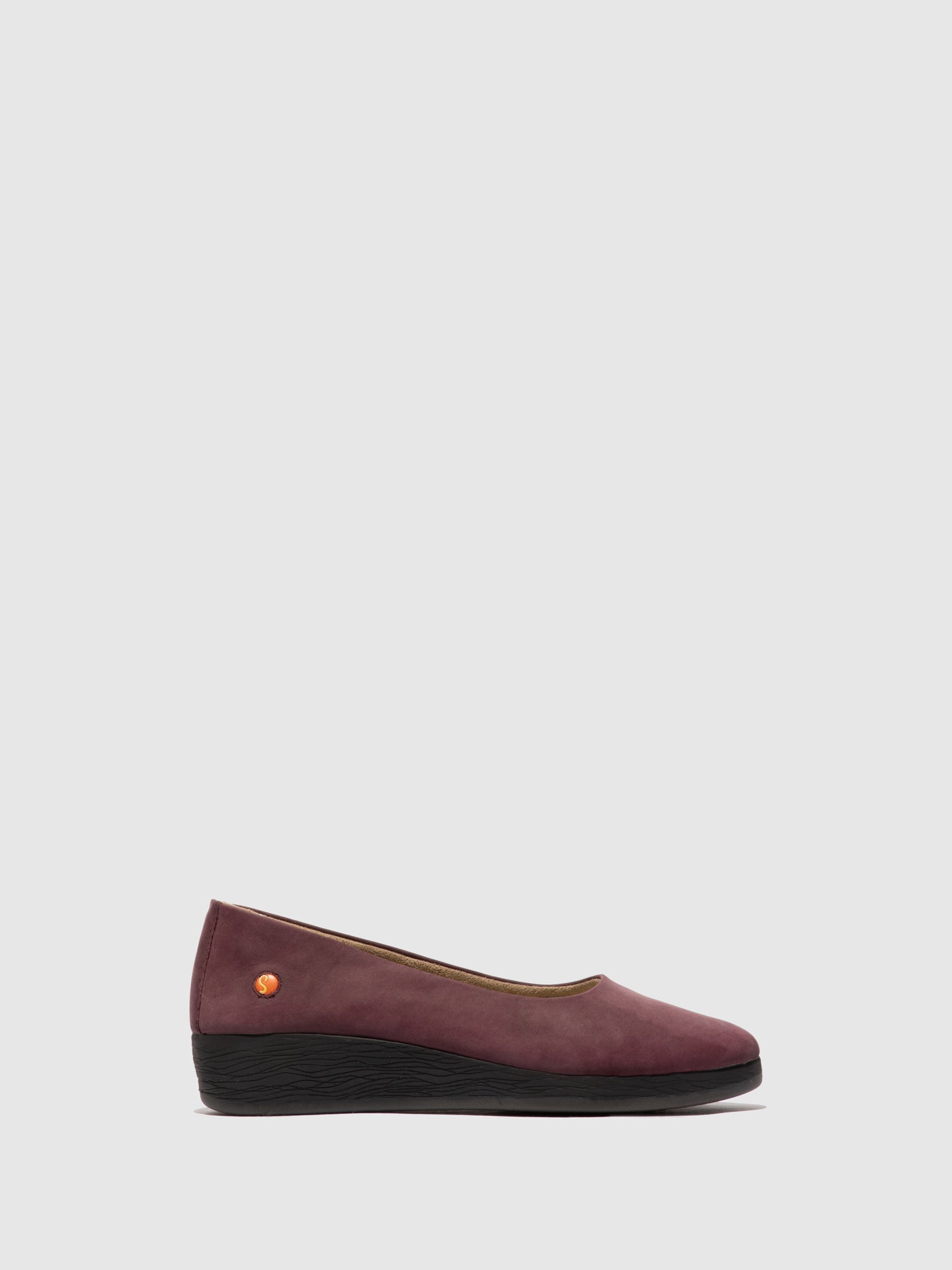 Softinos Purple Wedge Shoes