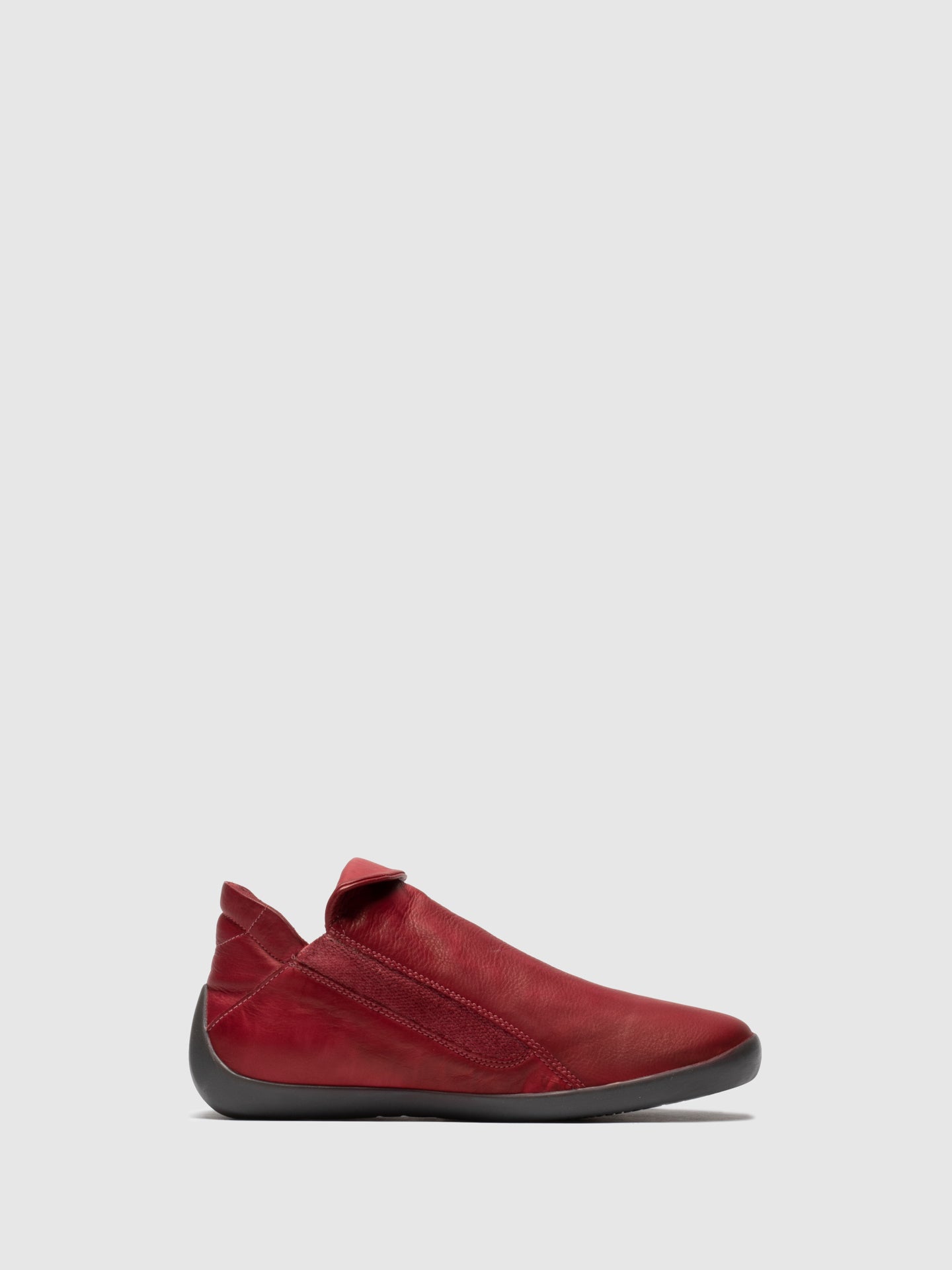 Softinos Red Slip-on Trainers