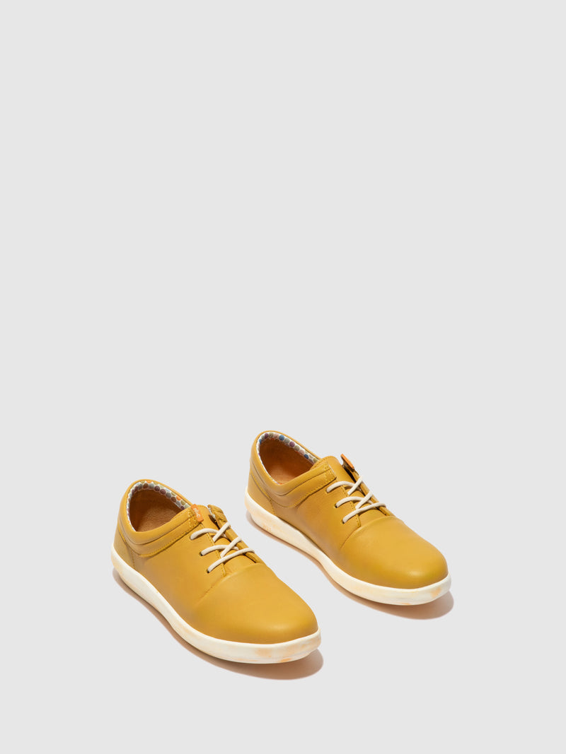 Softinos Lace-up Trainers CASY561SOF Yellow