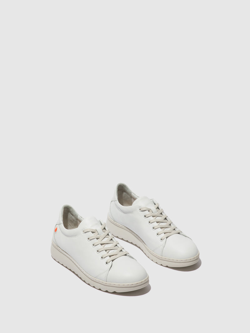 Softinos Lace-up Trainers ESSY672SOF WHITE