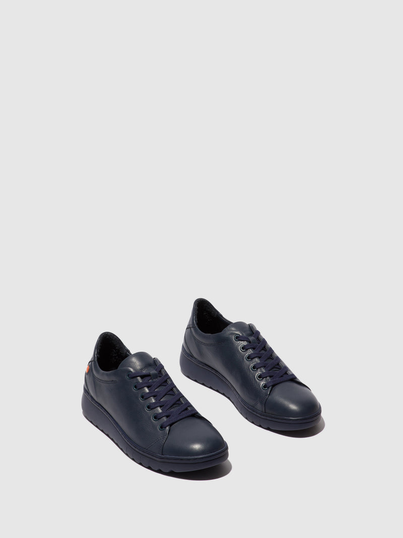 Softinos Lace-up Trainers ESSY672SOF NAVY