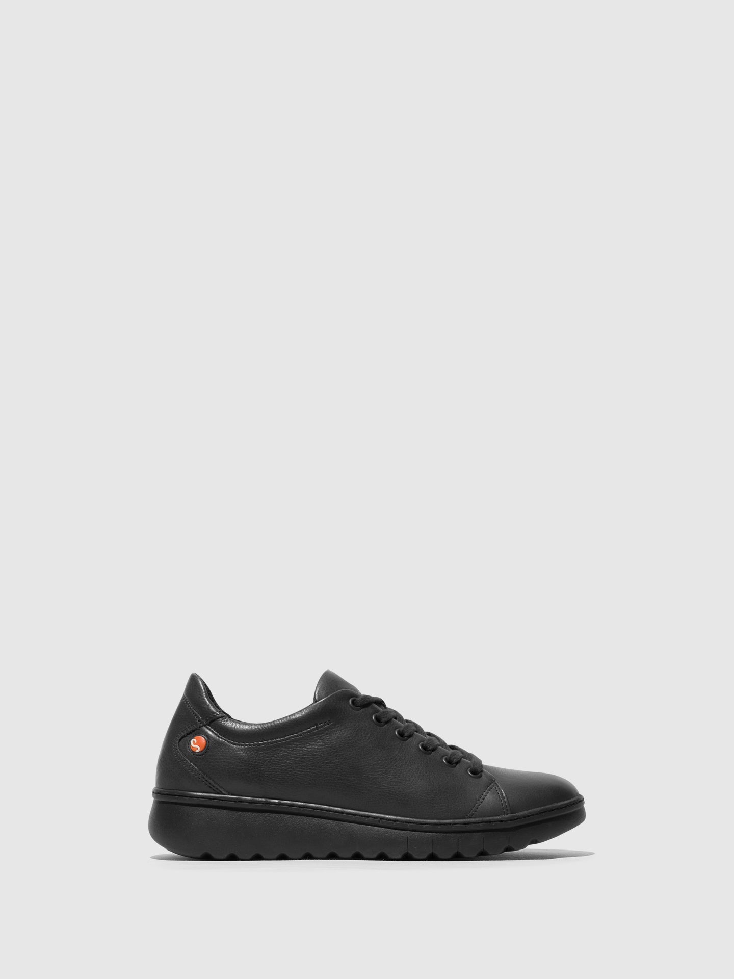 Softinos Lace-up Trainers ESSY672SOF BLACK