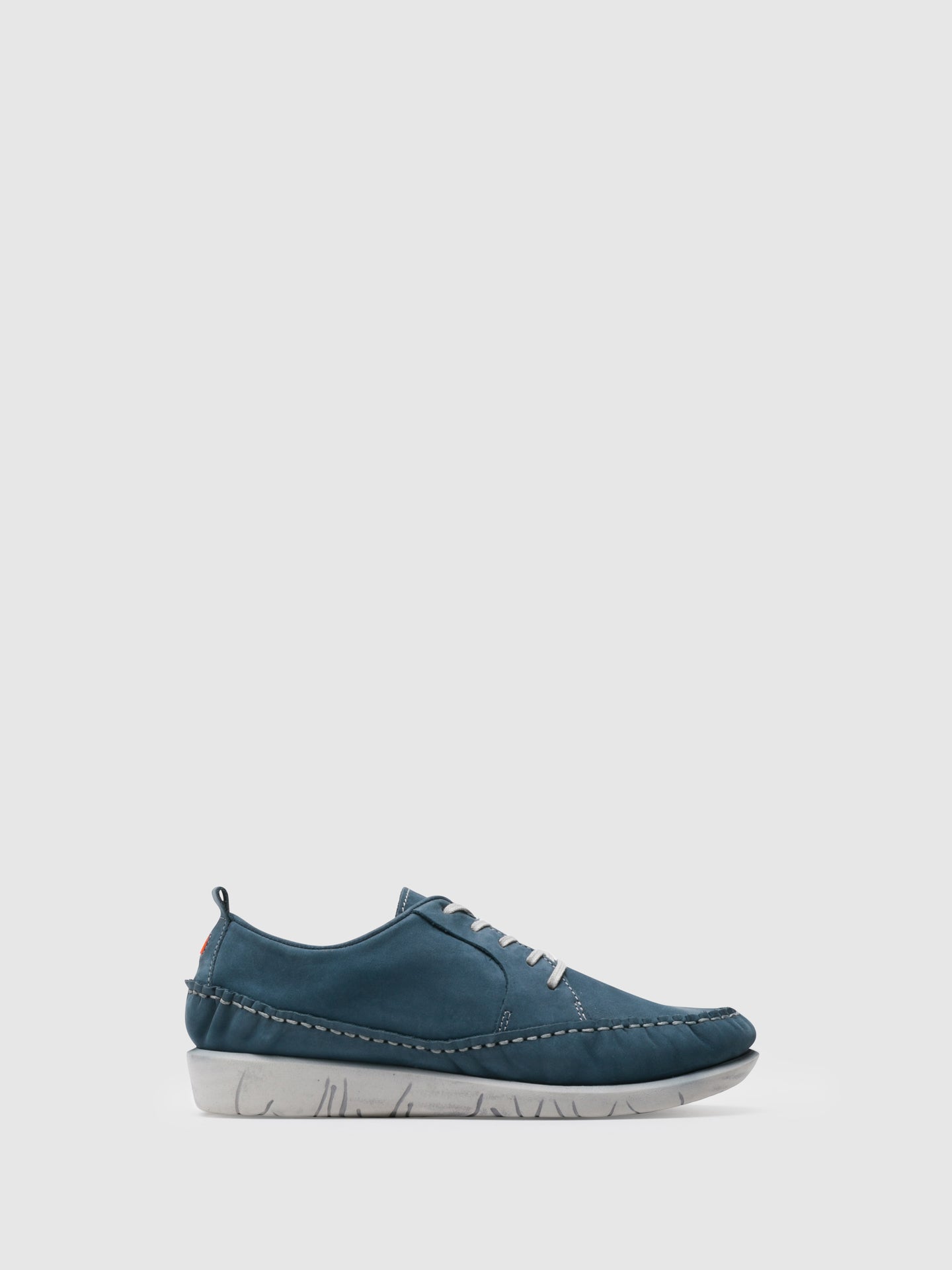 Softinos LightBlue Lace-up Trainers