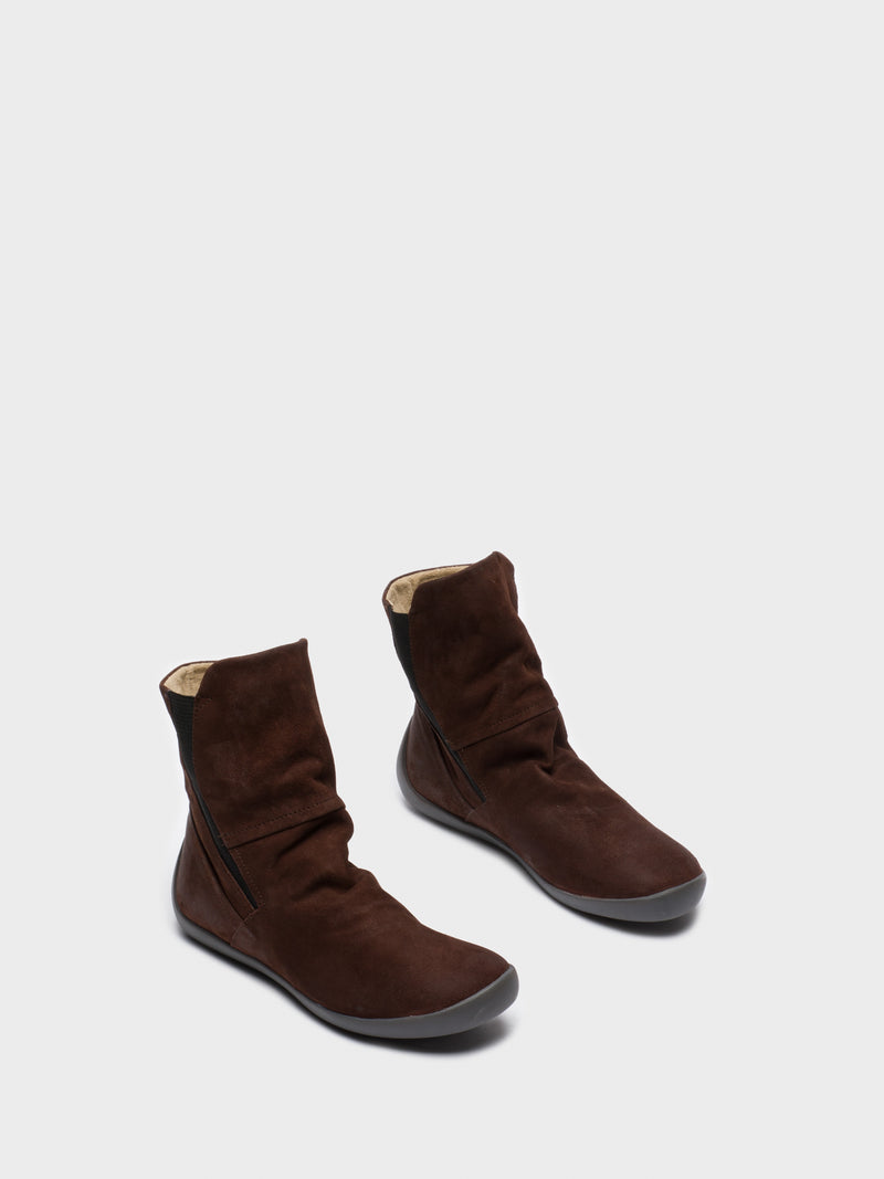 Softinos Brown Sock Boots