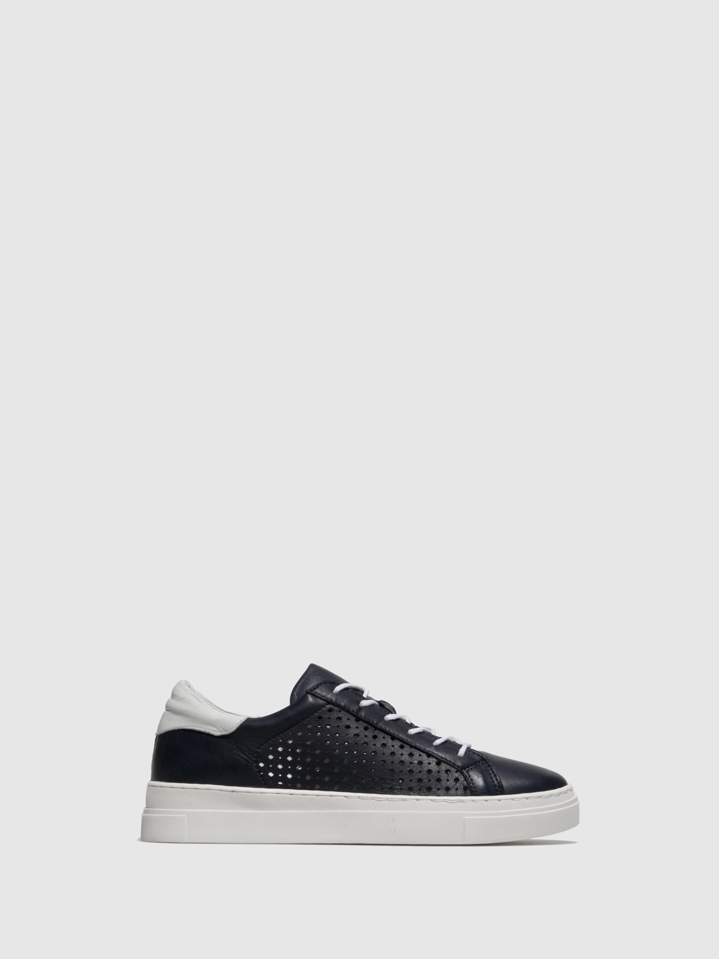 Top3 Navy Lace-up Trainers