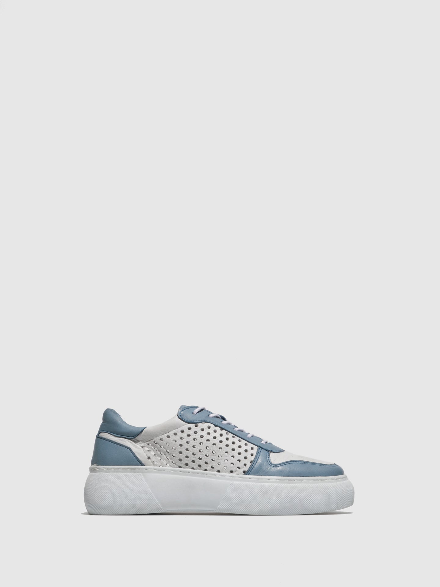 Top3 Blue Lace-up Trainers